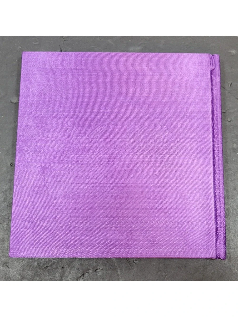 Purple Embroidered Notebooks/Stationery Floral Design & Sequins - Lot of 2